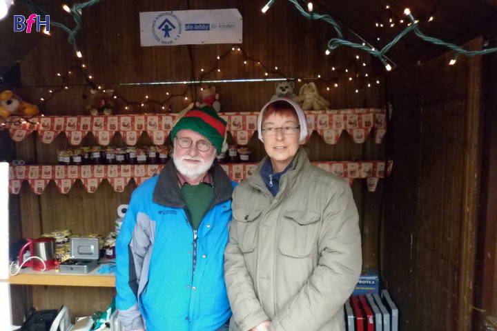 BfH Ortsbeiräte auf dem Weihnachtsmarkt