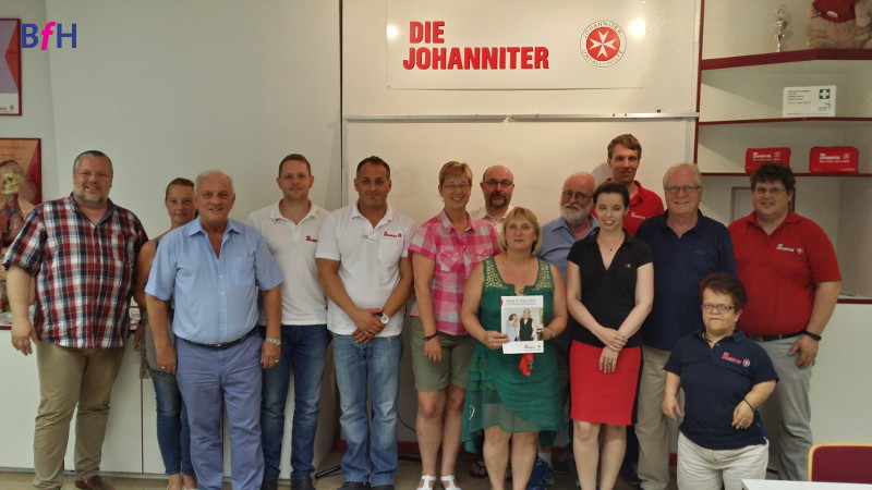 BfH-Besuch bei den Johannitern