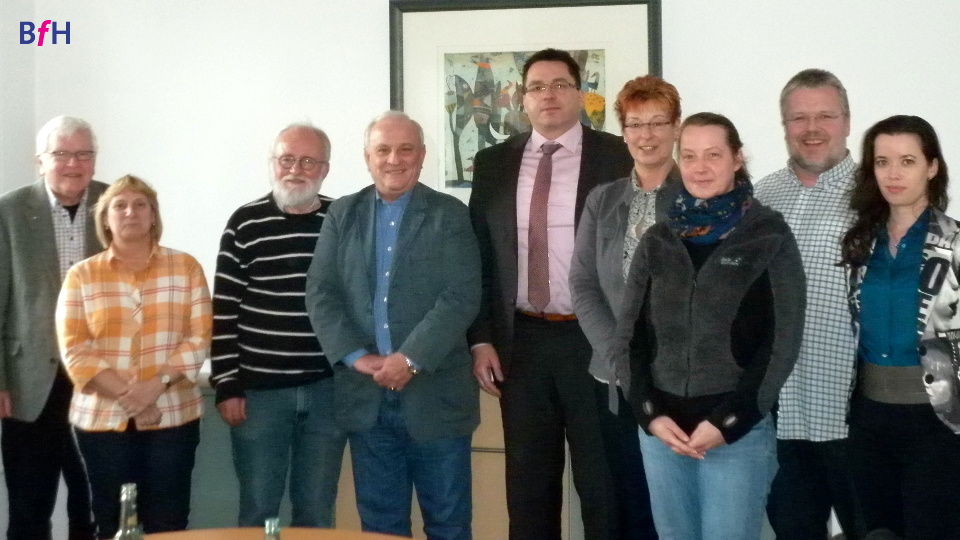 BfH besucht Baugesellschaft Hanau